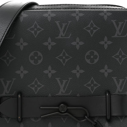 Louis Vuitton Monogram Eclipse Steamer Messenger 7 of 9