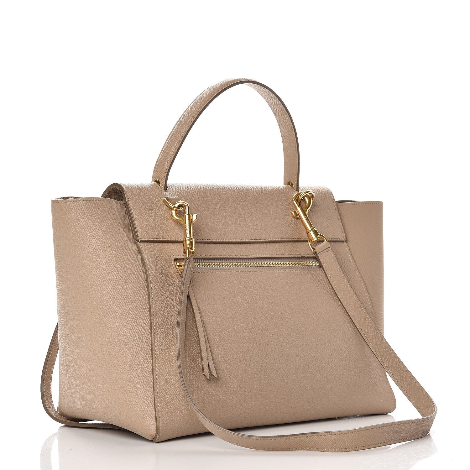 Celine Grained Calfskin Mini Belt Bag Light Taupe 4 of 15