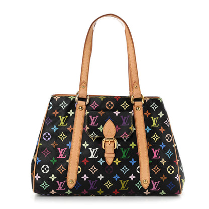 Louis Vuitton Monogram Multicolor Aurelia MM Black 1 of 10