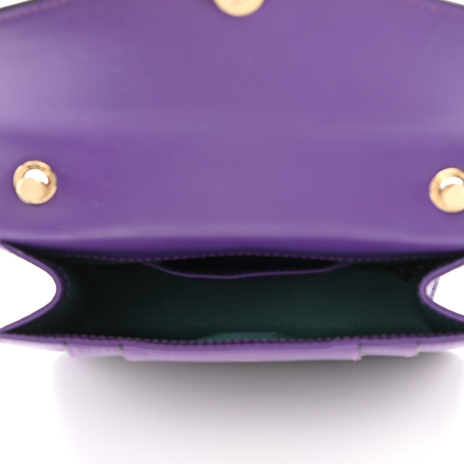 Bulgari Calfskin Serpenti Forever Crossbody Bag Amethyst 6 of 11
