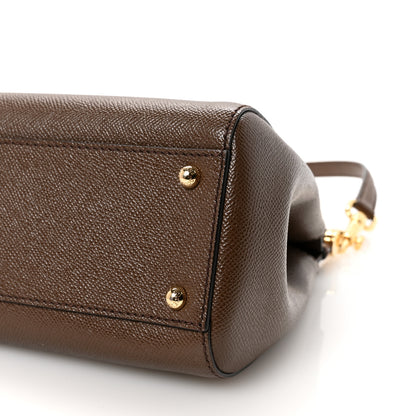 Dolce & Gabbana Dauphine Medium Miss Sicily Satchel Brown 9 of 9