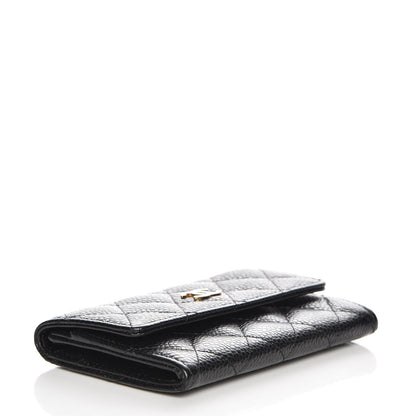 Chanel Caviar Quilted Flap Card Holder Black 4 of 9
