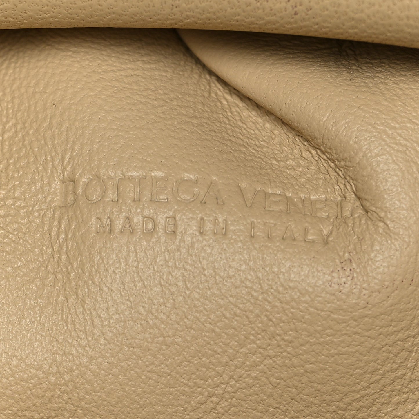 Nappa Intrecciato The Mini Pouch Porridge