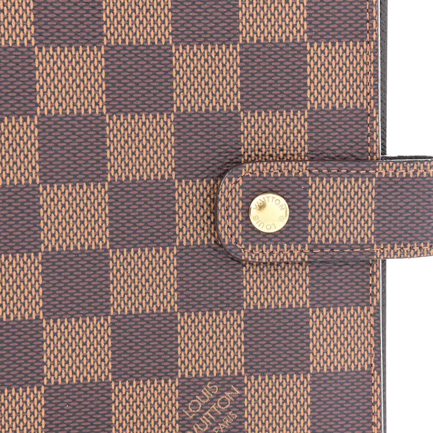 Louis Vuitton Damier Ebene Medium Ring Agenda Cover 11 of 11