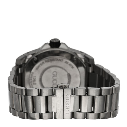 Gucci Stainless Steel 45mm Dive Snake Quartz Watch Black 3 of 4