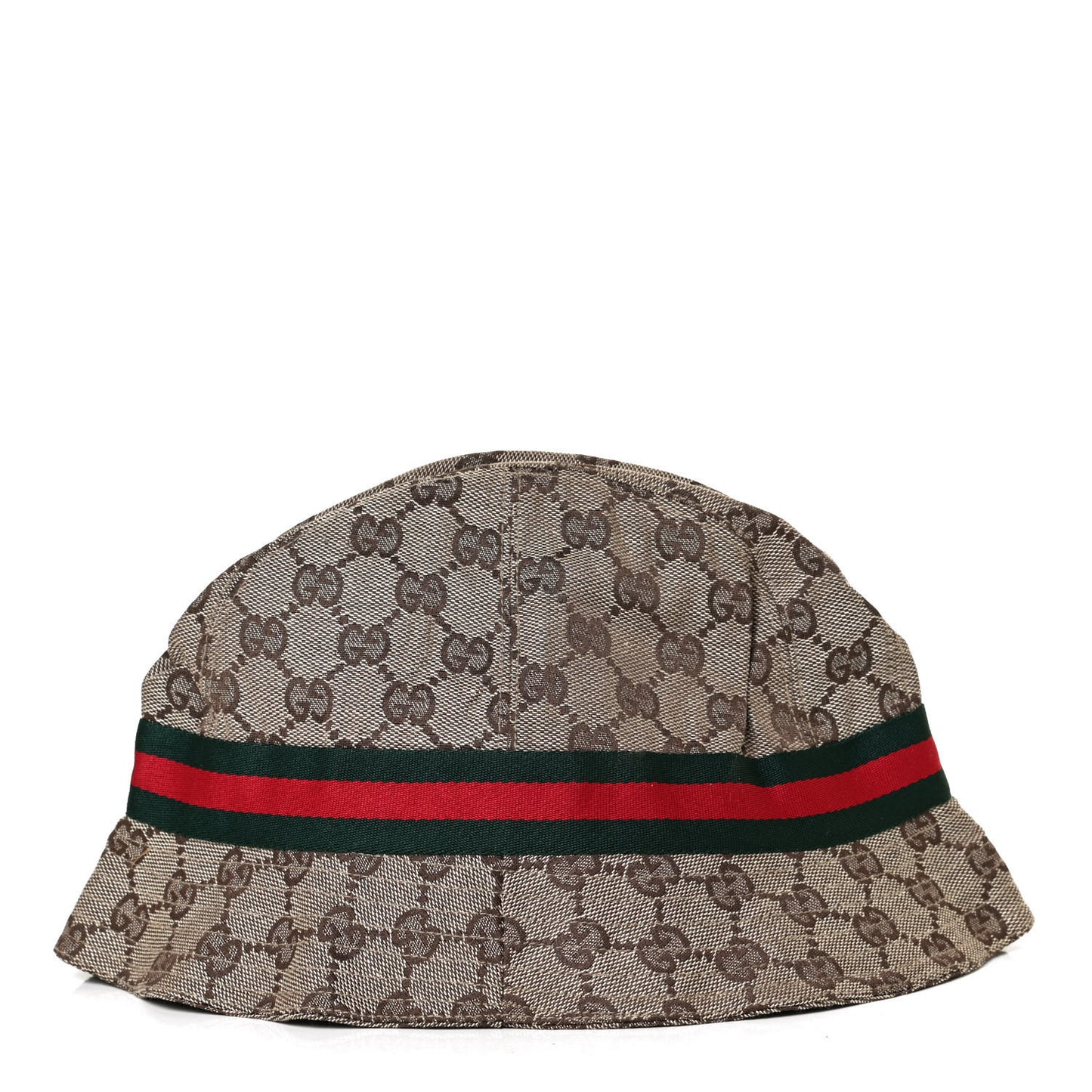 Monogram Web Bucket Hat L Brown