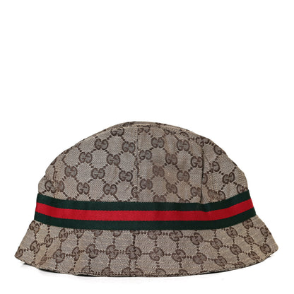 Gucci Monogram Web Bucket Hat L Brown 5 of 7