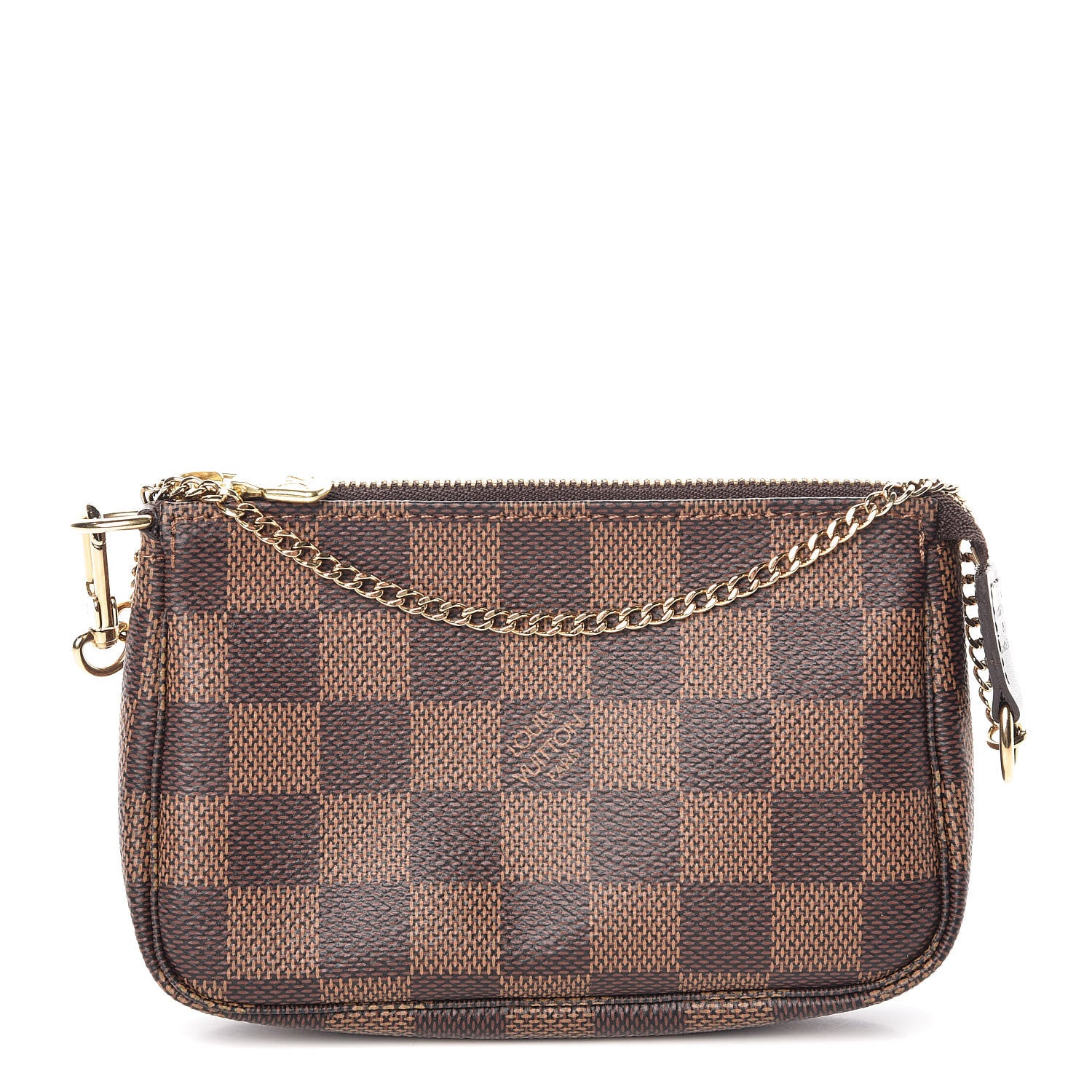 Louis Vuitton Damier Ebene Mini Pochette Accessories 1 of 9