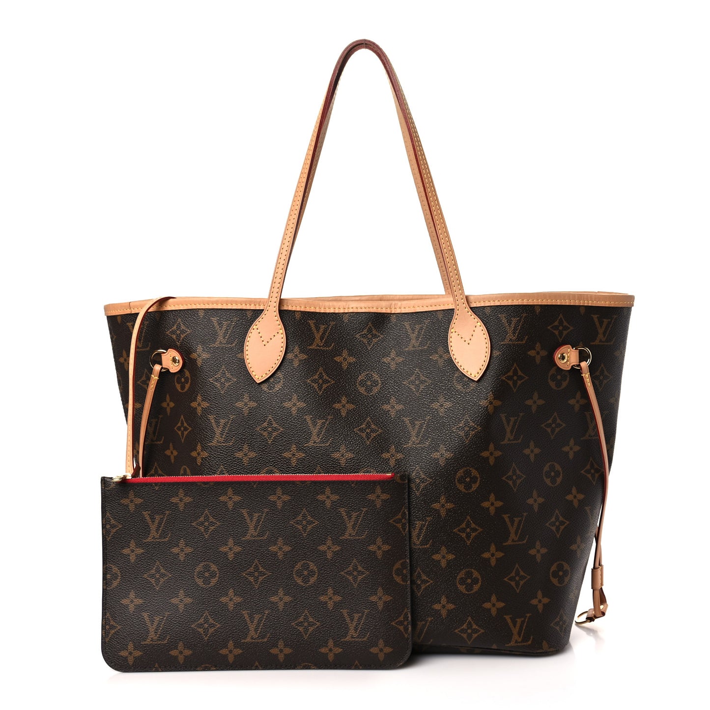 Monogram Neo Neverfull MM Cherry