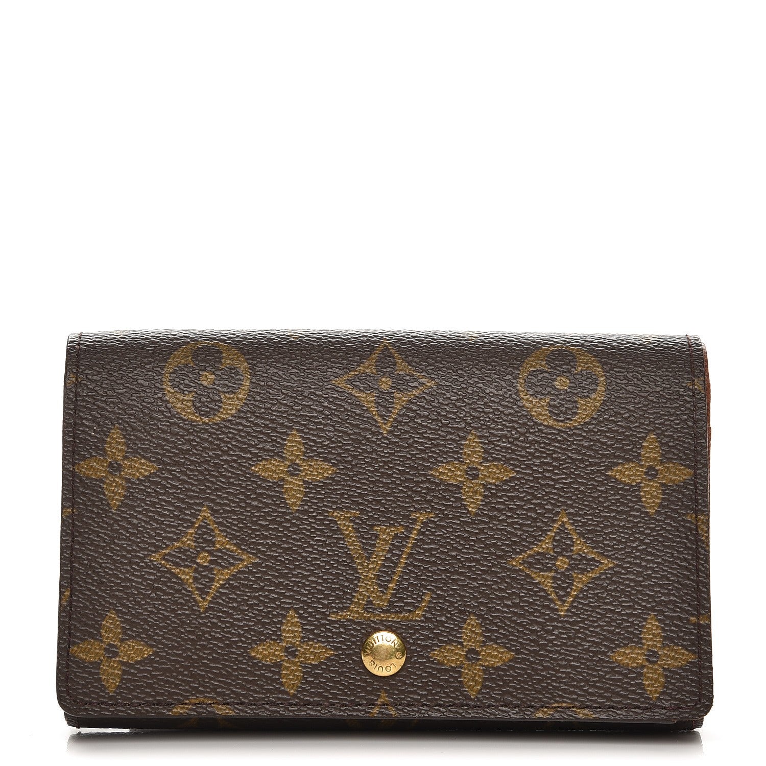 Louis Vuitton Monogram Porte-Monnaie Billets Tresor Wallet 1 of 10