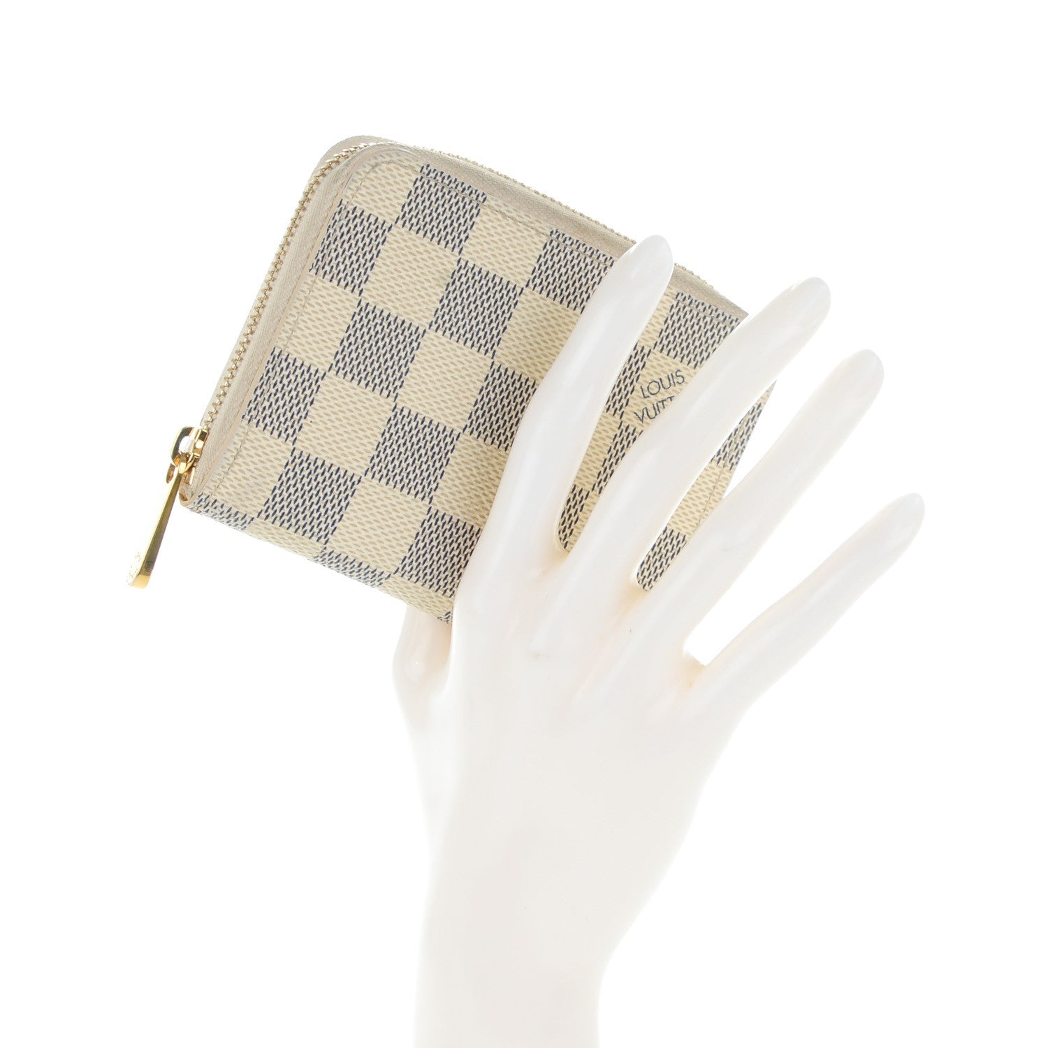 Louis Vuitton Damier Azur Zippy Coin Purse 2 of 9