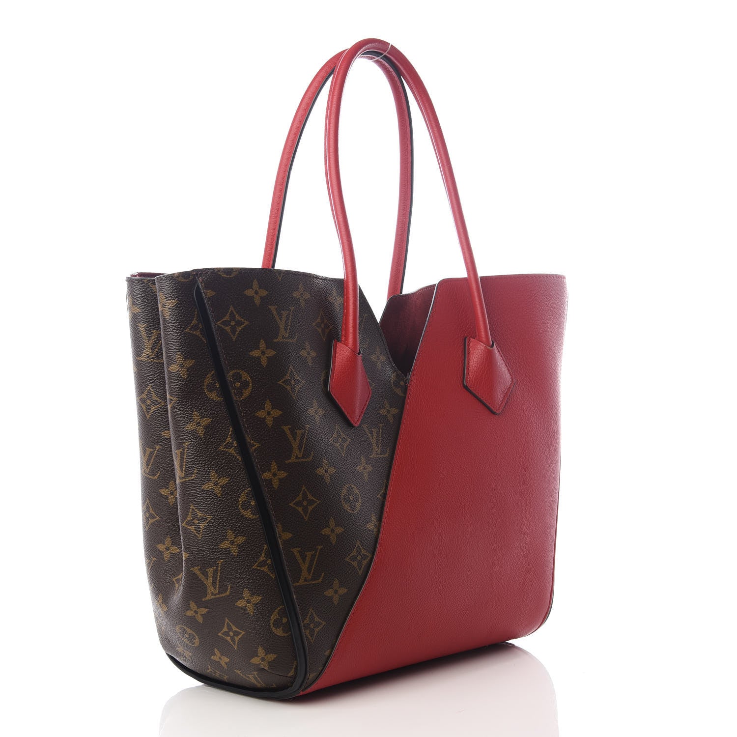 Louis Vuitton Calfskin Monogram Kimono Tote Cherry 2 of 8