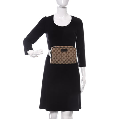 Gucci Monogram Belt Bag Dark Brown 2 of 10