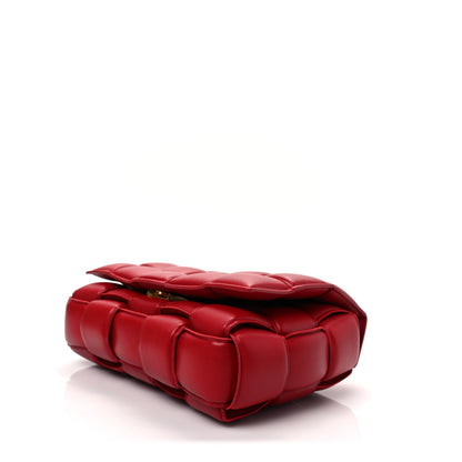 Bottega Veneta Nappa Maxi Intreccio Padded Cassette Crossbody Bag Dark Red 6 of 6