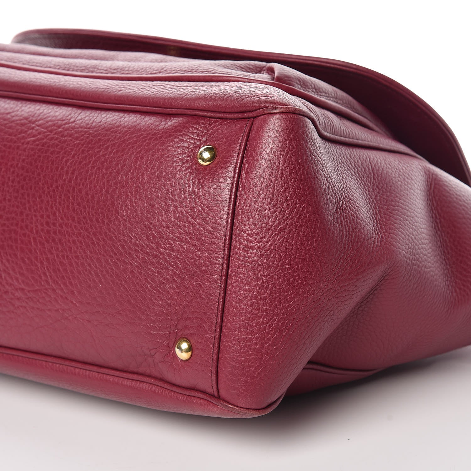 Gucci Cellarius Calfskin Medium 1973 Top Handle Satchel Cherry Gloss 11 of 15