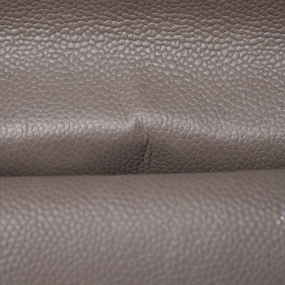 Chanel Caviar Quilted Medium Double Flap Taupe 10 of 15