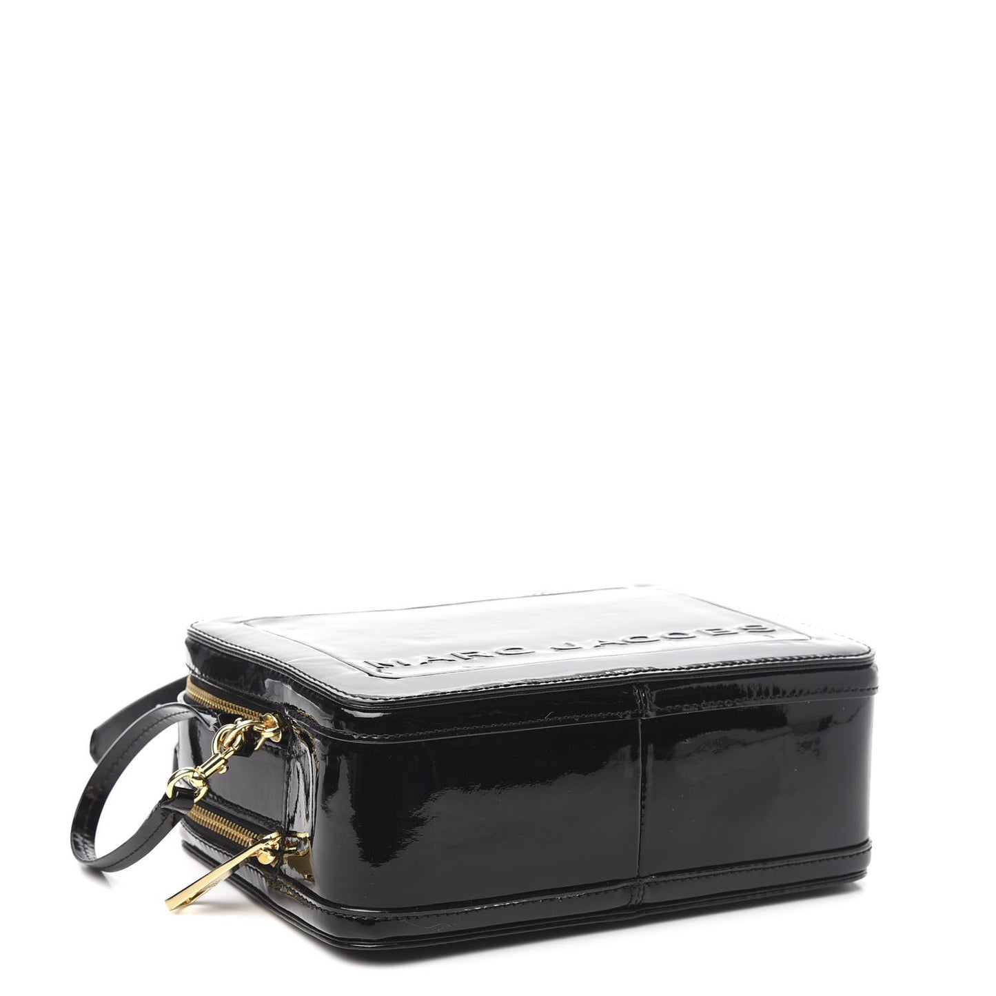 Patent The Box 20 Crossbody Black