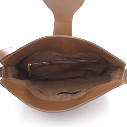 Gucci Boarded Plutone Calfskin Medium Arli Shoulder Bag Nocciola 5 of 12