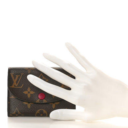 Louis Vuitton Monogram Rosalie Coin Purse Fuchsia 2 of 10