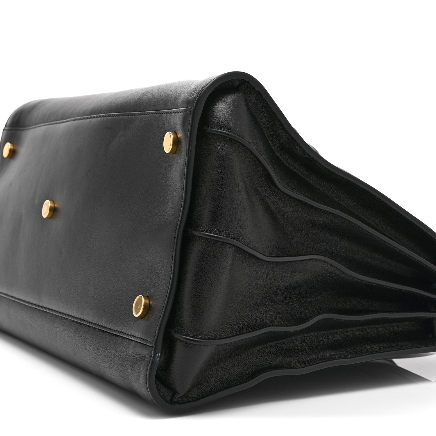 Saint Laurent Calfskin Large Sac de Jour Carryall Black 10 of 10