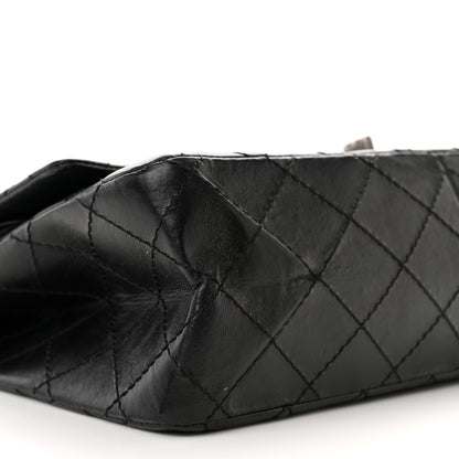 Chanel Aged Calfskin Quilted 2.55 Reissue 226 Flap Black 9 of 17