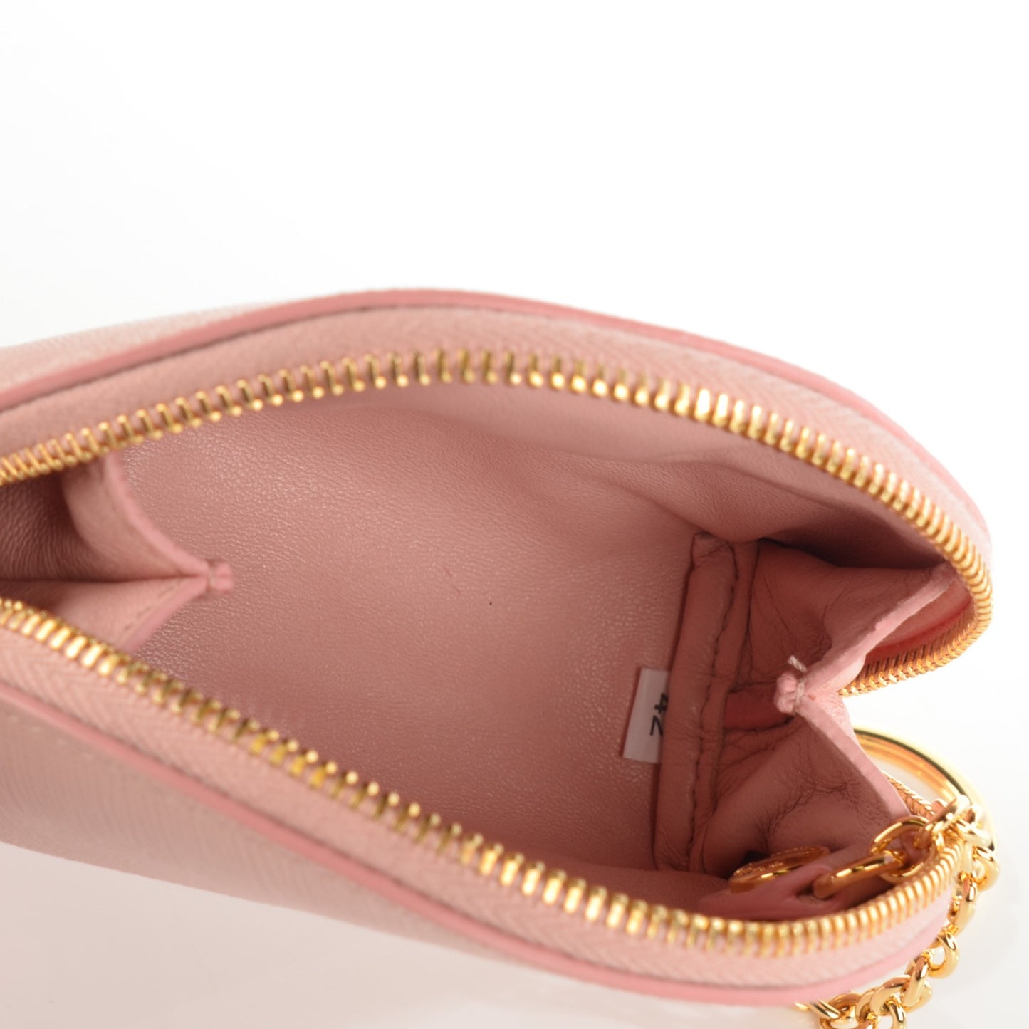 Saffiano Metal Coin Purse Orchidea