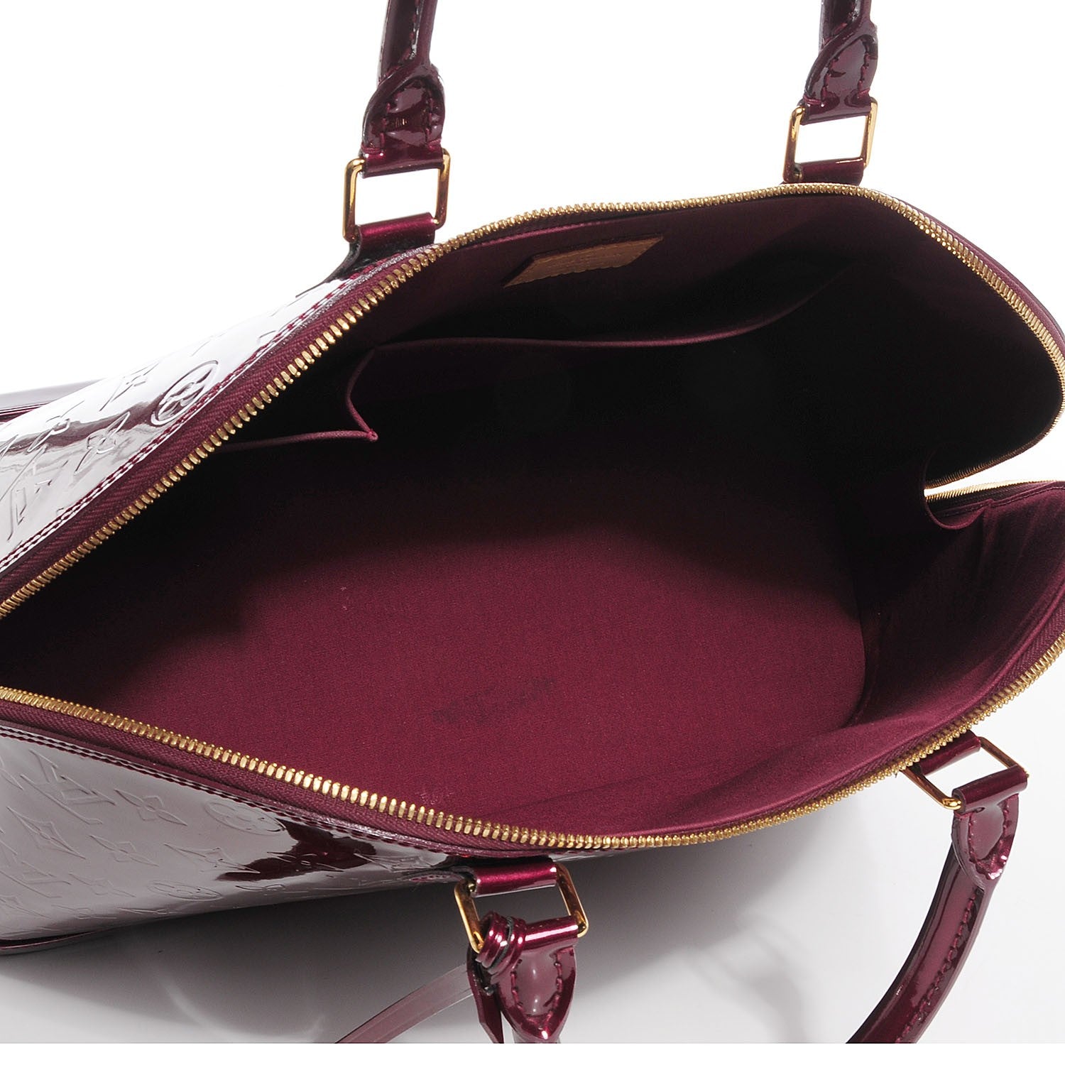 Louis Vuitton Vernis Alma GM Rouge Fauviste 5 of 7