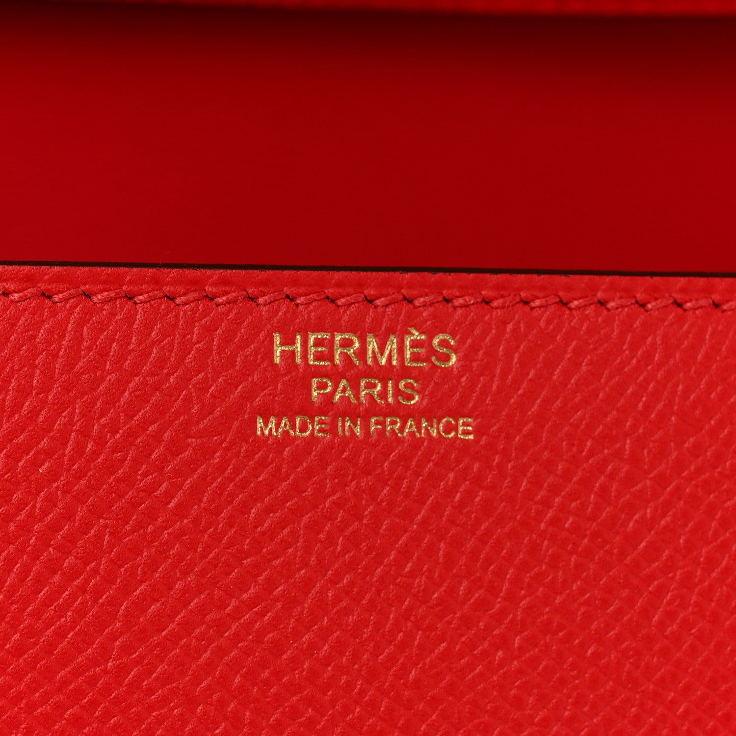 Hermes Epsom Mosaique Au 24-21 Rouge De Coeur 6 of 11
