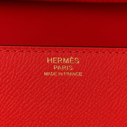 Hermes Epsom Mosaique Au 24-21 Rouge De Coeur 6 of 11