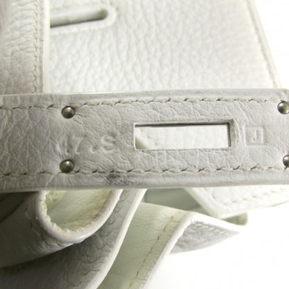 Hermes Taurillon Clemence Birkin 35 White 12 of 12