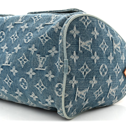 Louis Vuitton Monogram Denim Neo Speedy Blue 10 of 10