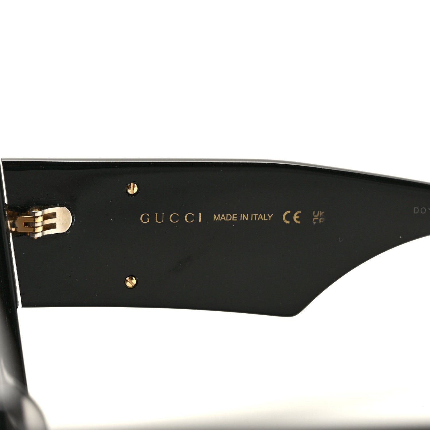 Gucci Acetate Square Frame Sunglasses GG0956S Black 6 of 8