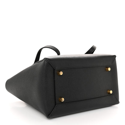 Celine Grained Calfskin Mini Belt Bag Black 4 of 10