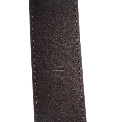 Louis Vuitton Mini Damier Ebene 25mm LV Initiales Belt 85 34 3 of 6