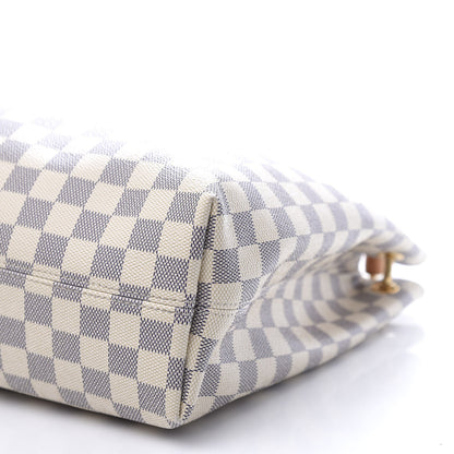 Louis Vuitton Damier Azur Graceful PM Rose Ballerine 8 of 10