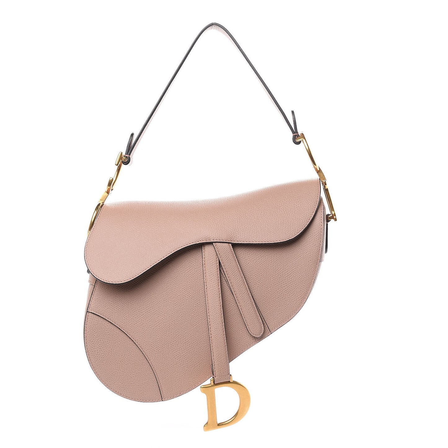 Grained Calfskin Saddle Bag Fard