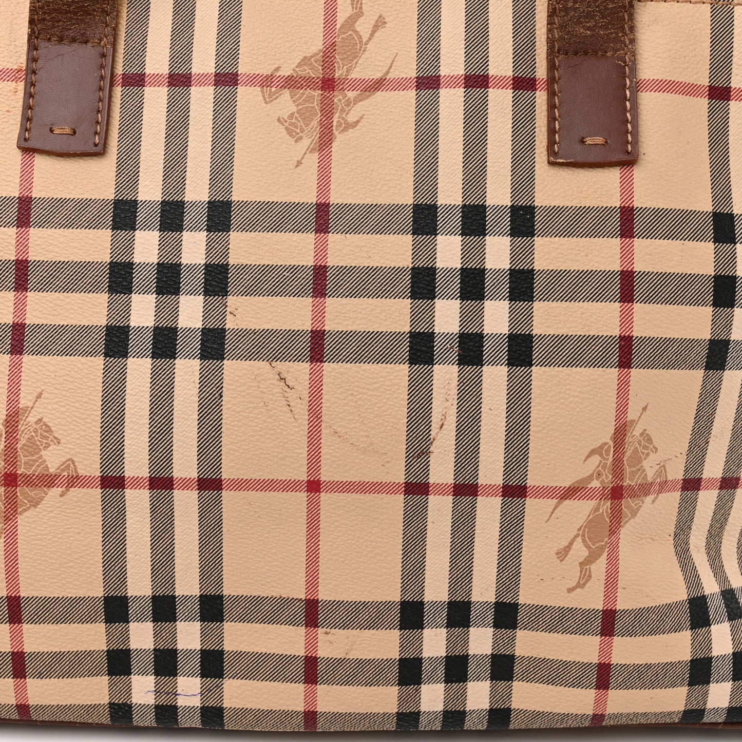 Haymarket Check Tote Brown
