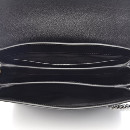 Alexander McQueen Grained Calfskin Twin Skull Crossbody Black 5 of 10
