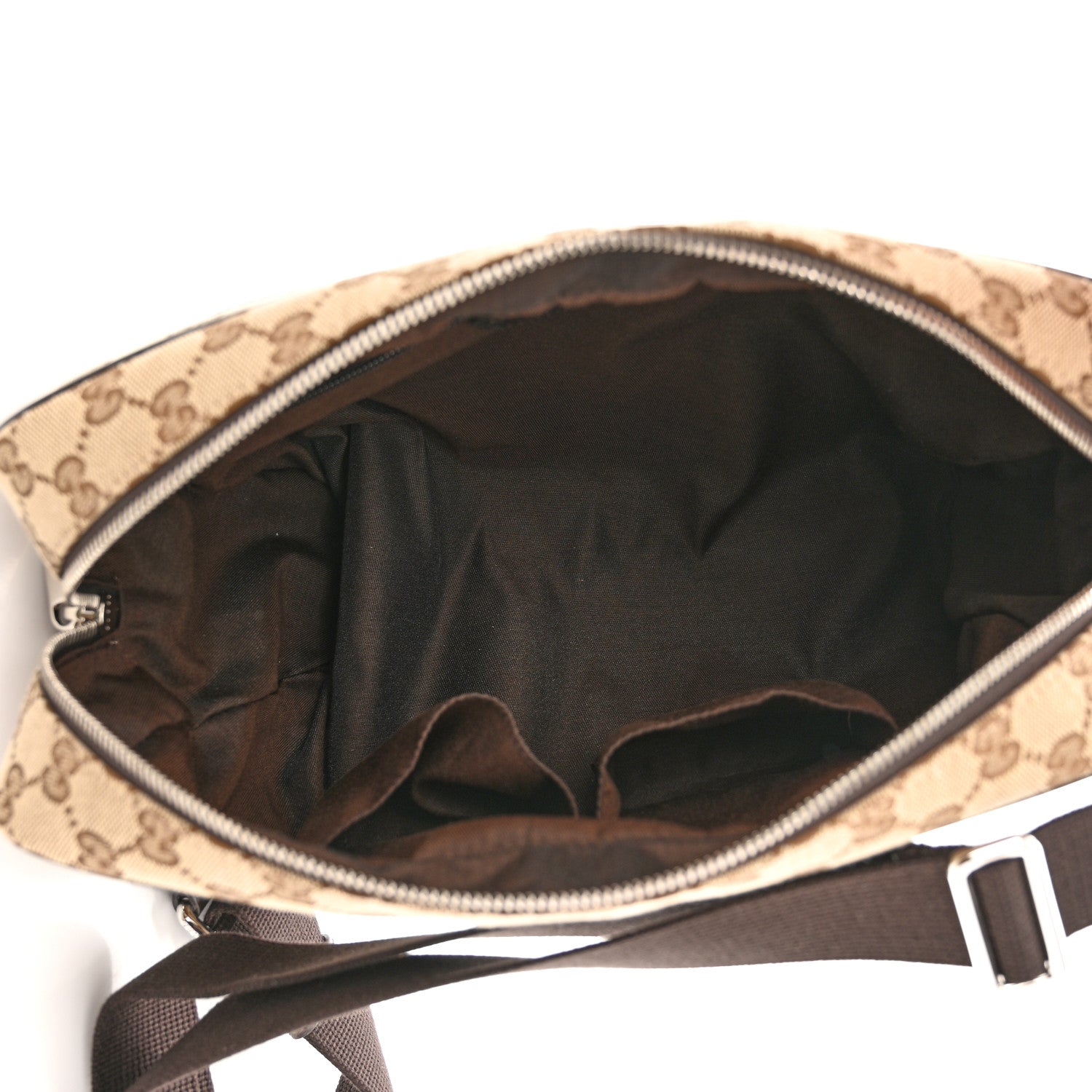 Gucci Monogram Messenger Bag Dark Brown 4 of 9