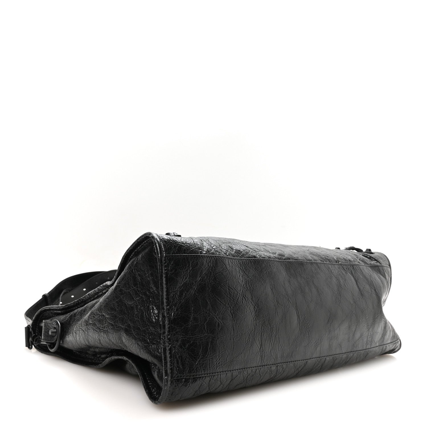 Balenciaga Agneau Arena Matte Hardware Large Le City Black 4 of 10