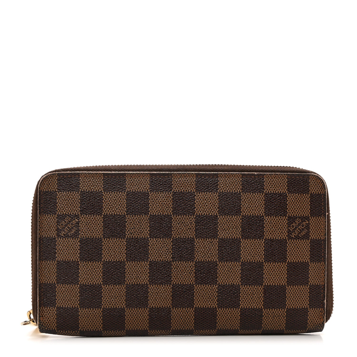 Louis Vuitton Damier Ebene Zippy Organizer Wallet 1 of 10