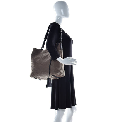 Louis Vuitton Lambskin Antheia Hobo PM Olive 2 of 12