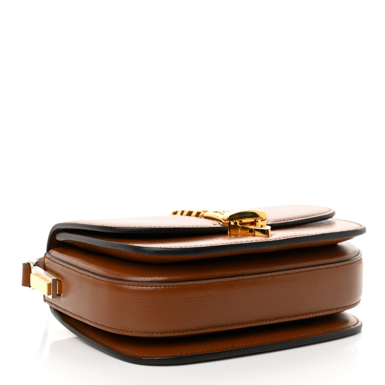 Gucci Azalea Calfskin Mini Sylvie 1969 Flap Messenger Bag Cuir 4 of 12