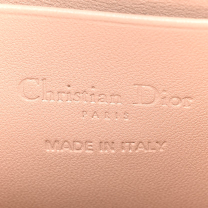 Christian Dior Lambskin Cannage Dioramour Lady Dior Phone Holder Light Pink 6 of 10