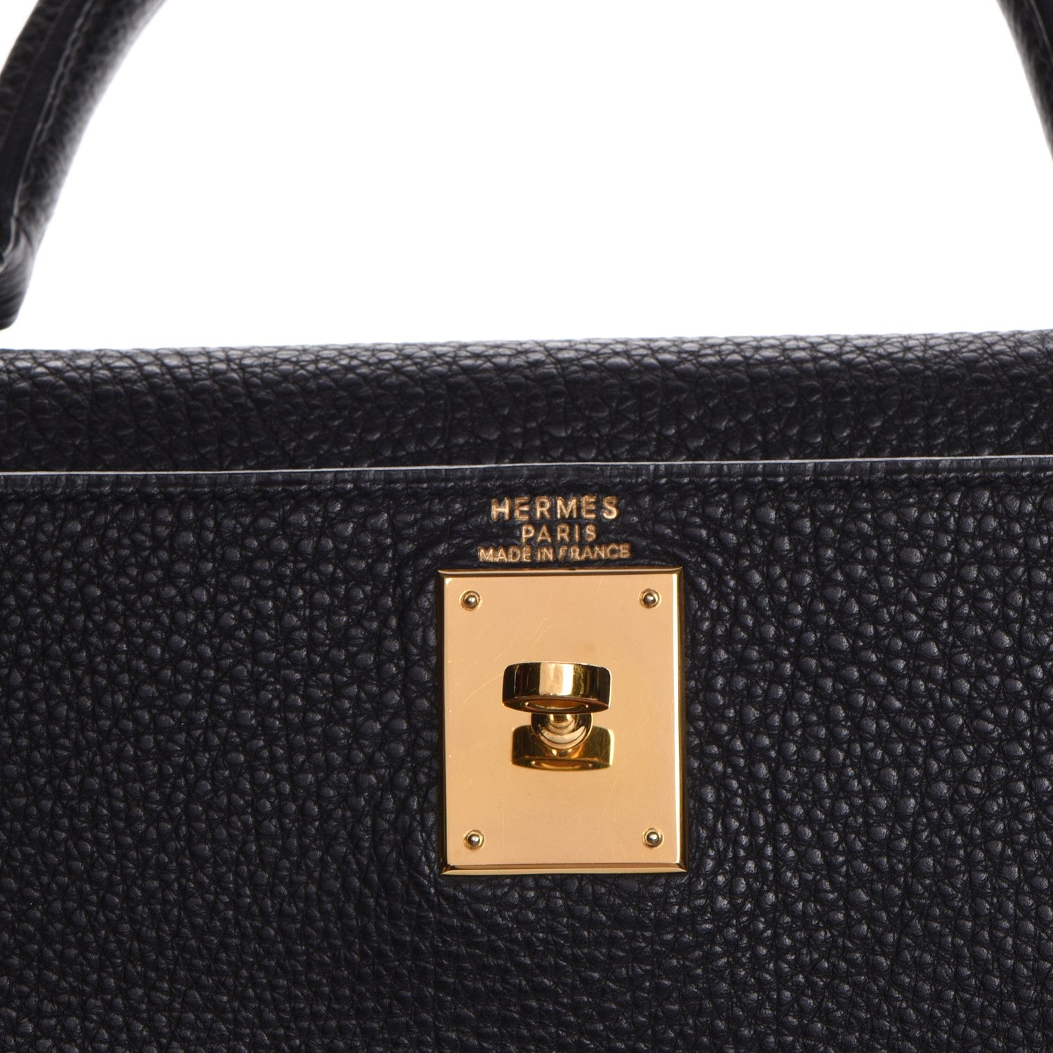 Hermes Togo Kelly Retourne 28 Black 19 of 28