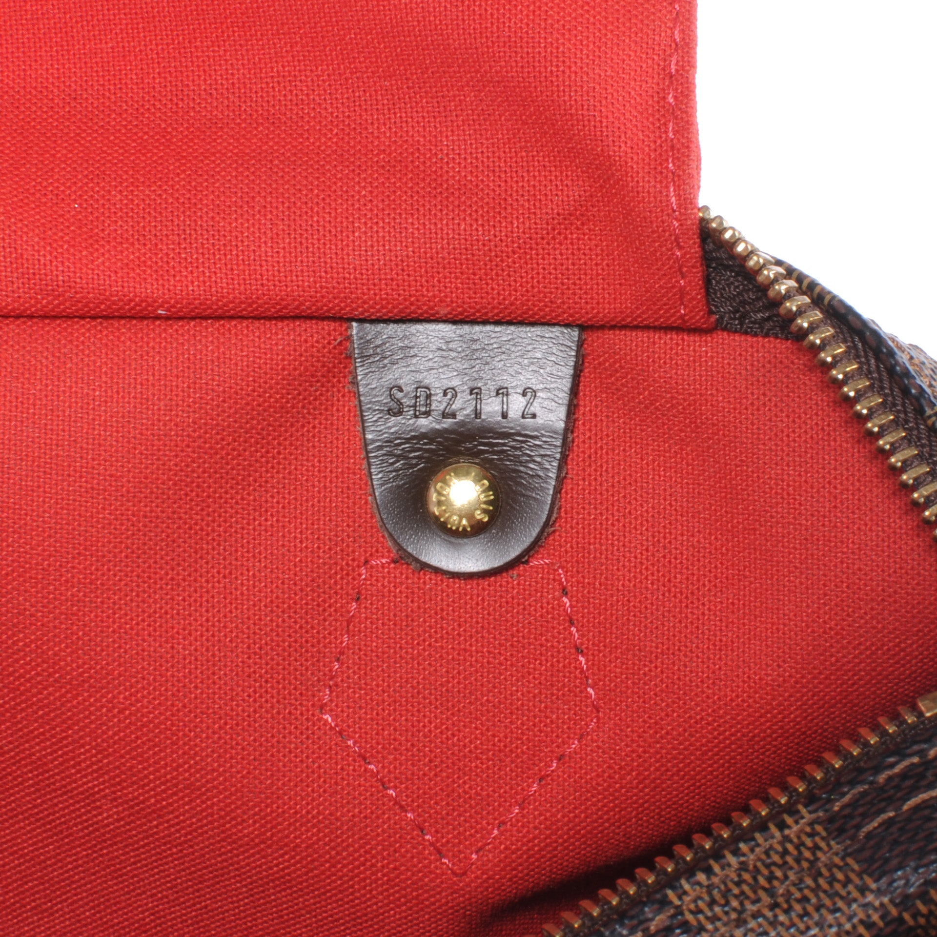 Louis Vuitton Damier Ebene Speedy 30 6 of 8