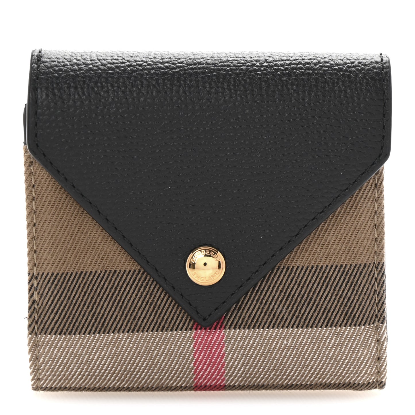 Haymarket Check Compact Wallet Black