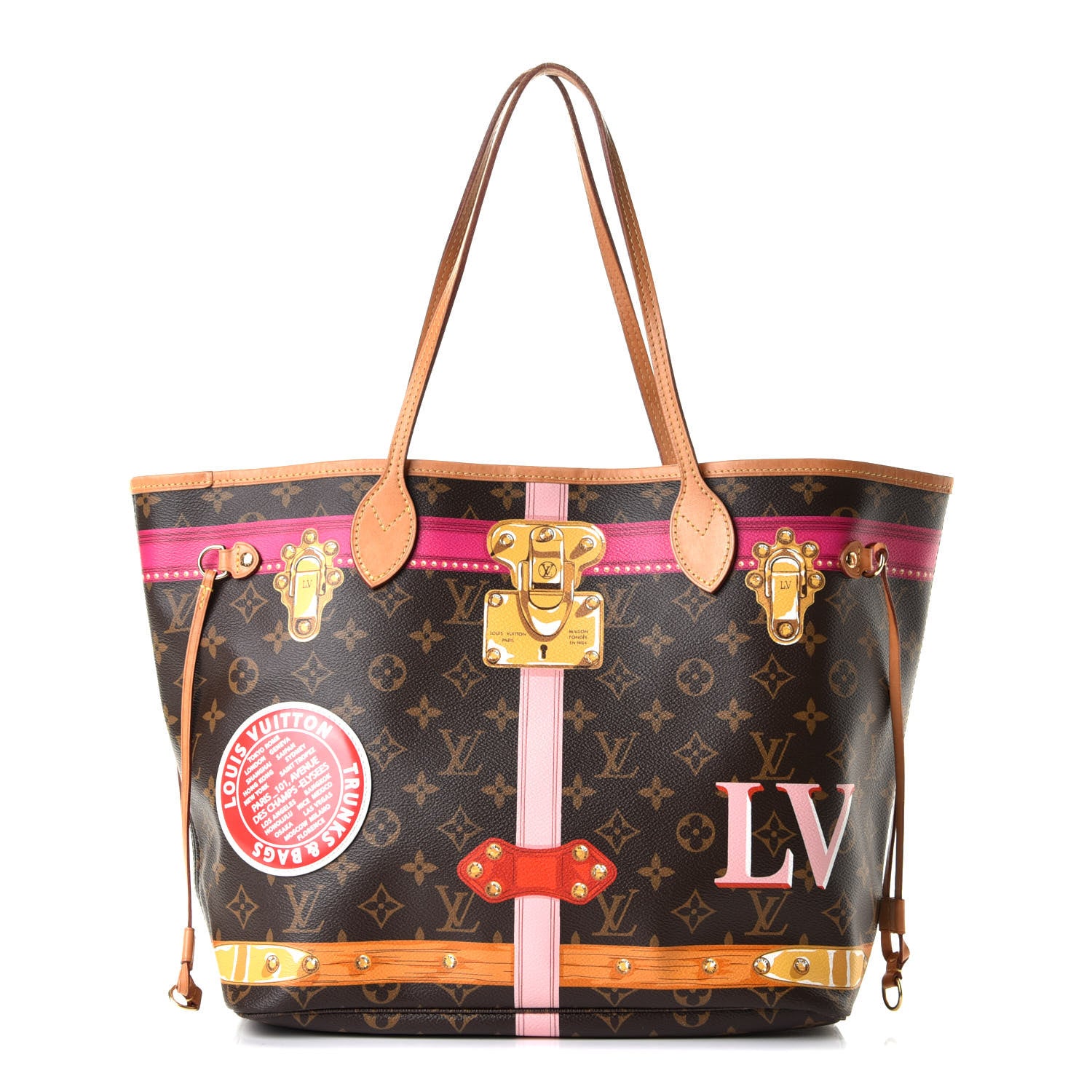Louis Vuitton Monogram Summer Trunks Neo Neverfull MM 1 of 6