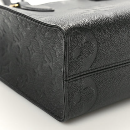 Louis Vuitton Empreinte Monogram Giant Onthego PM Black 8 of 9