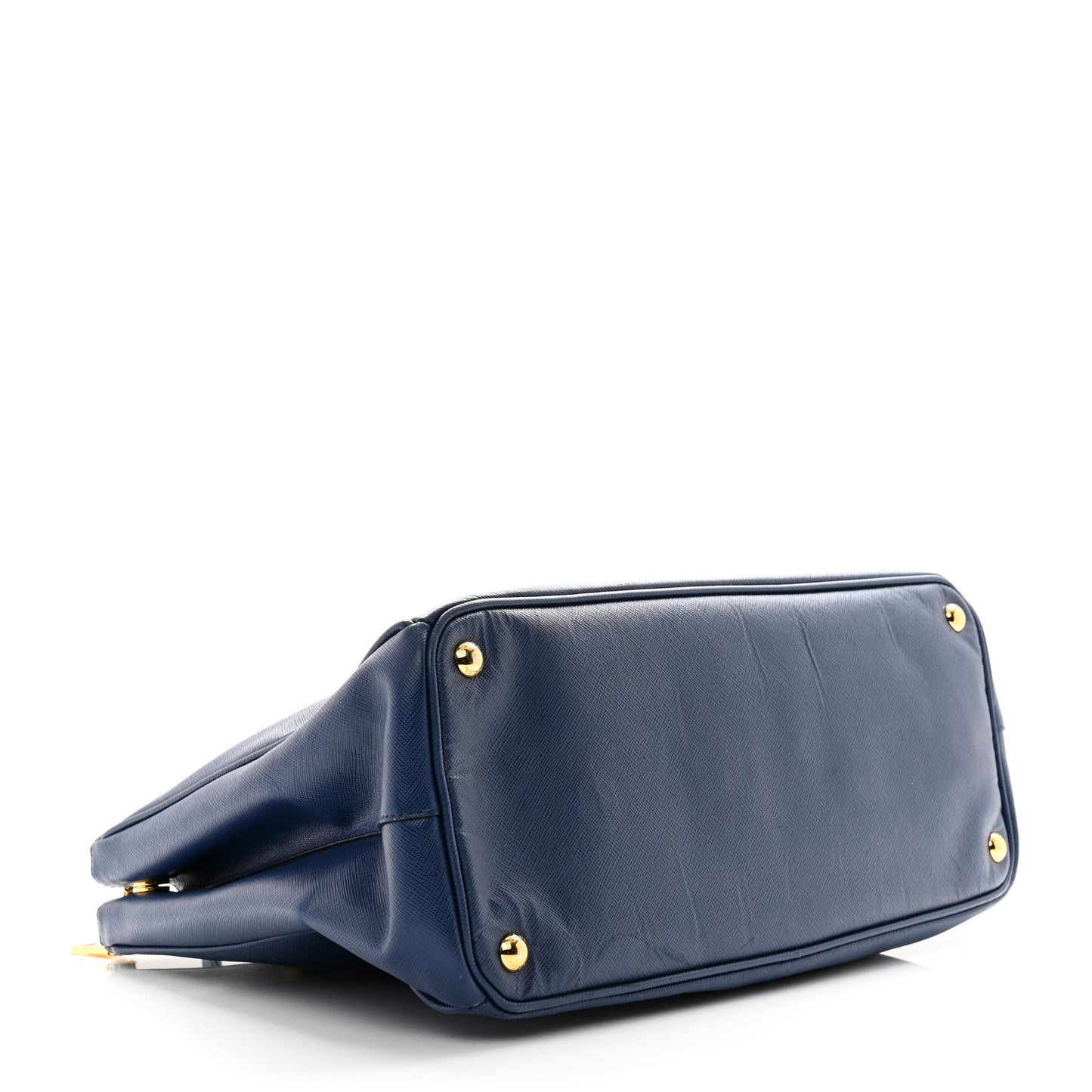 Saffiano Large Galleria Double Zip Tote Bluette